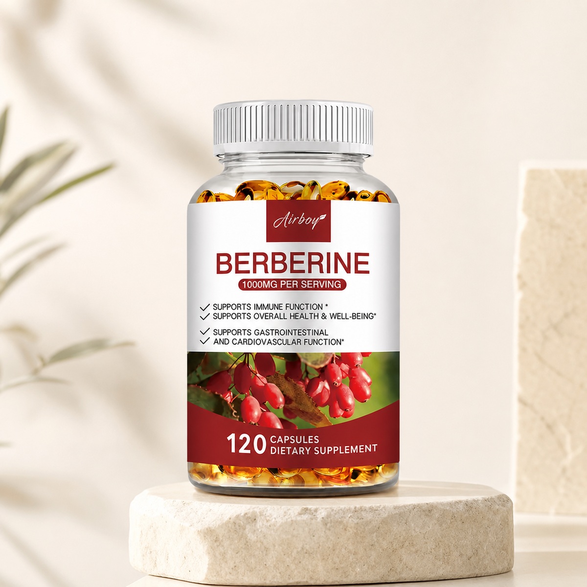 Berberine Capsules β Supplements at Gym Wise Shop